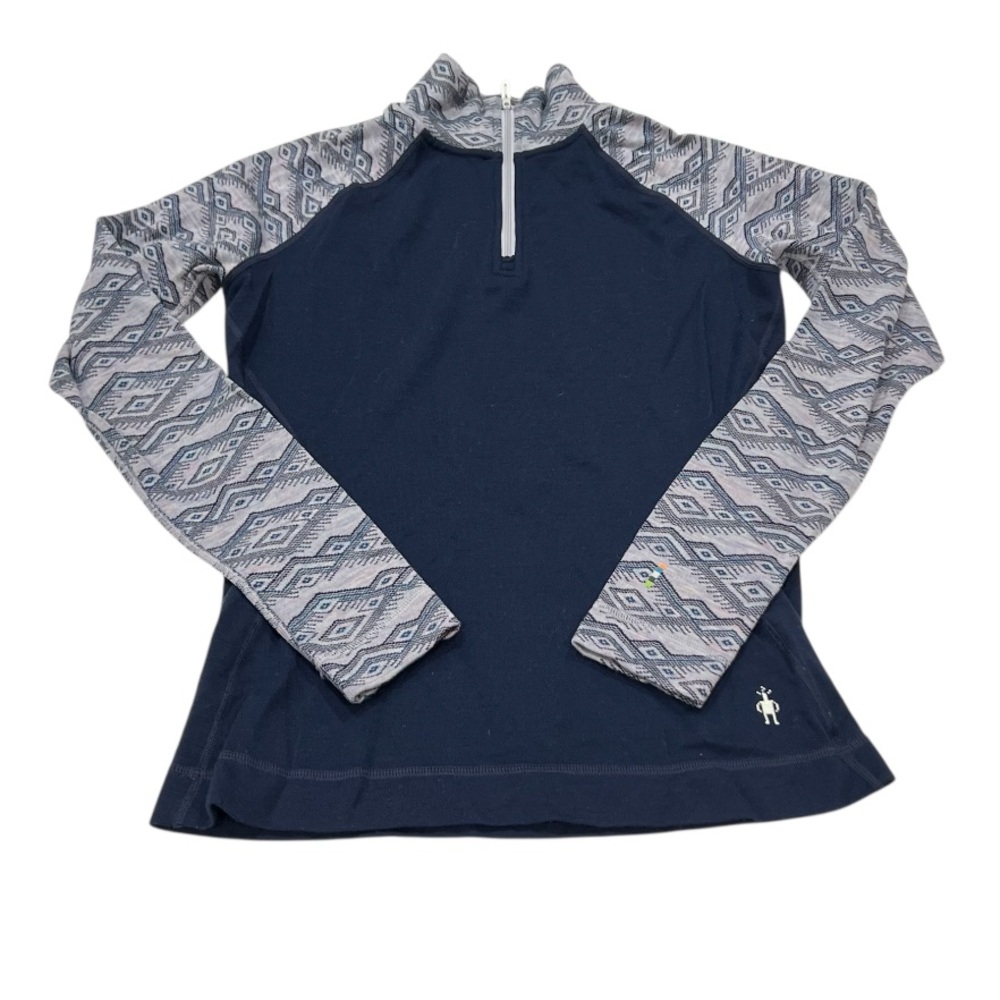 Smartwool | Merino 250 Eclipse Mountain Fairisle Quarter Zip Base Layer Top